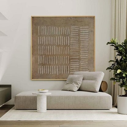 Wabi - Sabi Earth Tone Abstract Wall Art EC0024 - Viral Wall Art